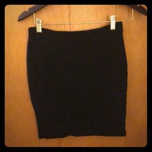H&M cotton mini skirt